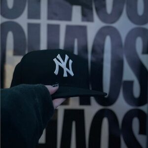 New York Yankees Black Baseball Cap